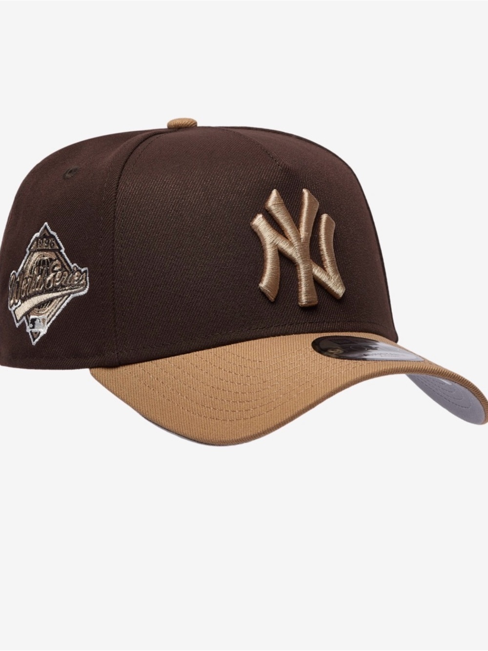 ✨Host pick✨New Era Brown and Tan New York Yankees Curved-Brim Cap